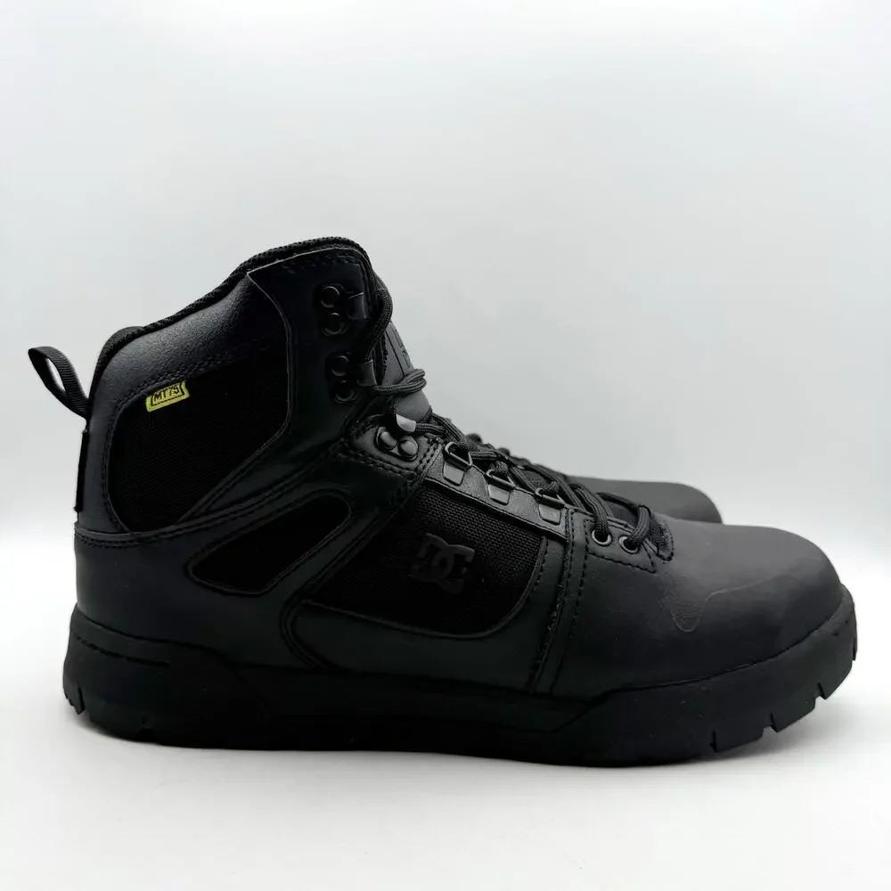 DC Shoes Men’s Anvil High-Top Work Boot — Black